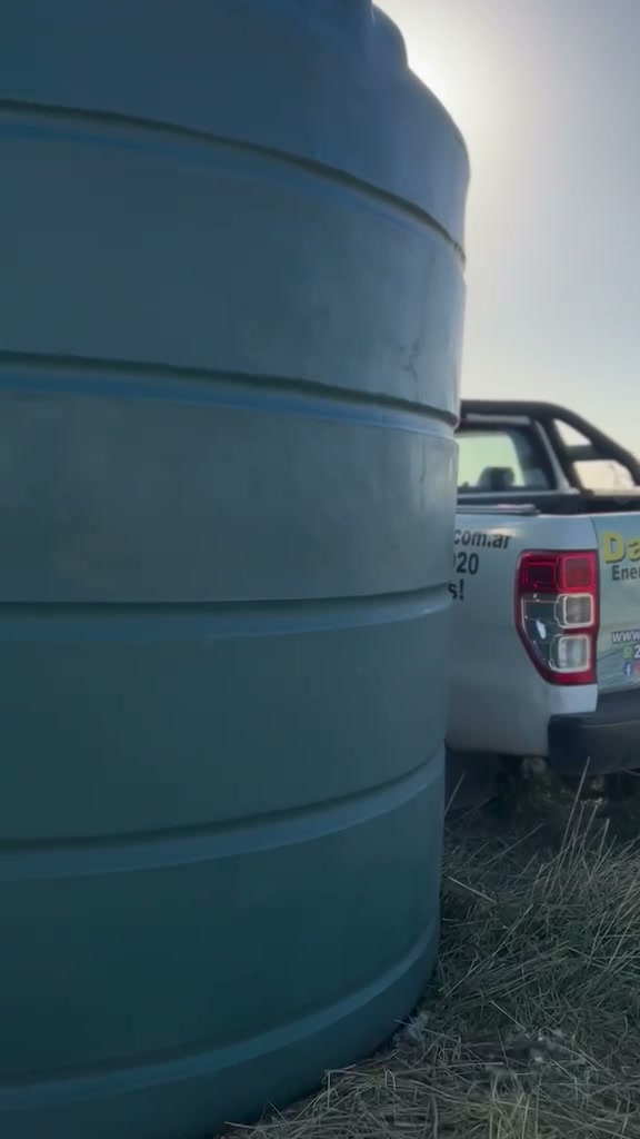 Tanque de almacenamiento de un sistema de bombeo solar de Dafont Solar